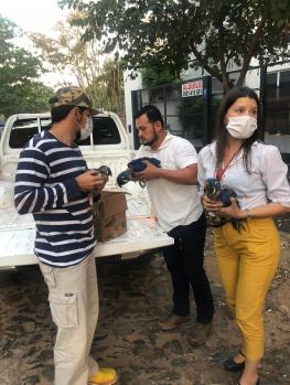 Tráfico de animales silvestres: Guacamayos azules fueron rescatados